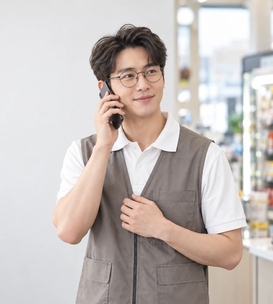 김해 개인돈 일수 상담을 휴대전화로 안내받는 고객